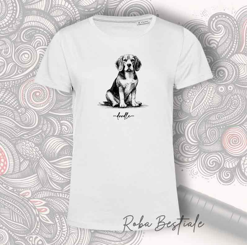 T-Shirt DOODLE - BEAGLE