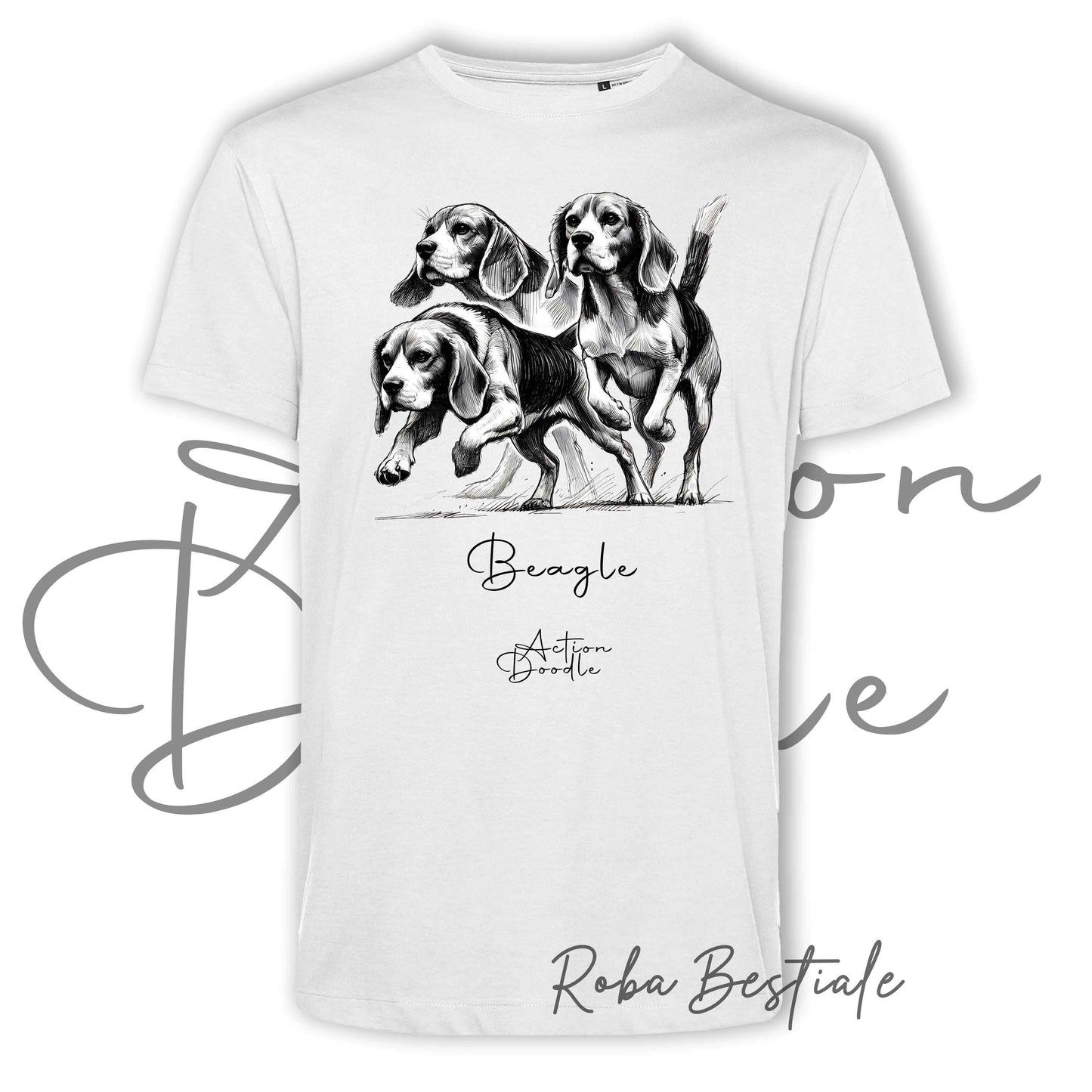 DOODLE T-Shirt - BOSTON TERRIER