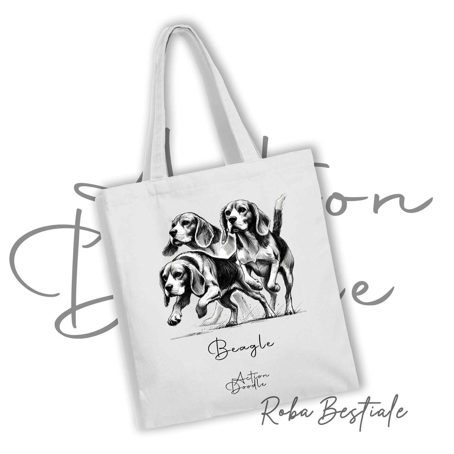 DOODLE Shopper - AMERICAN AKITA