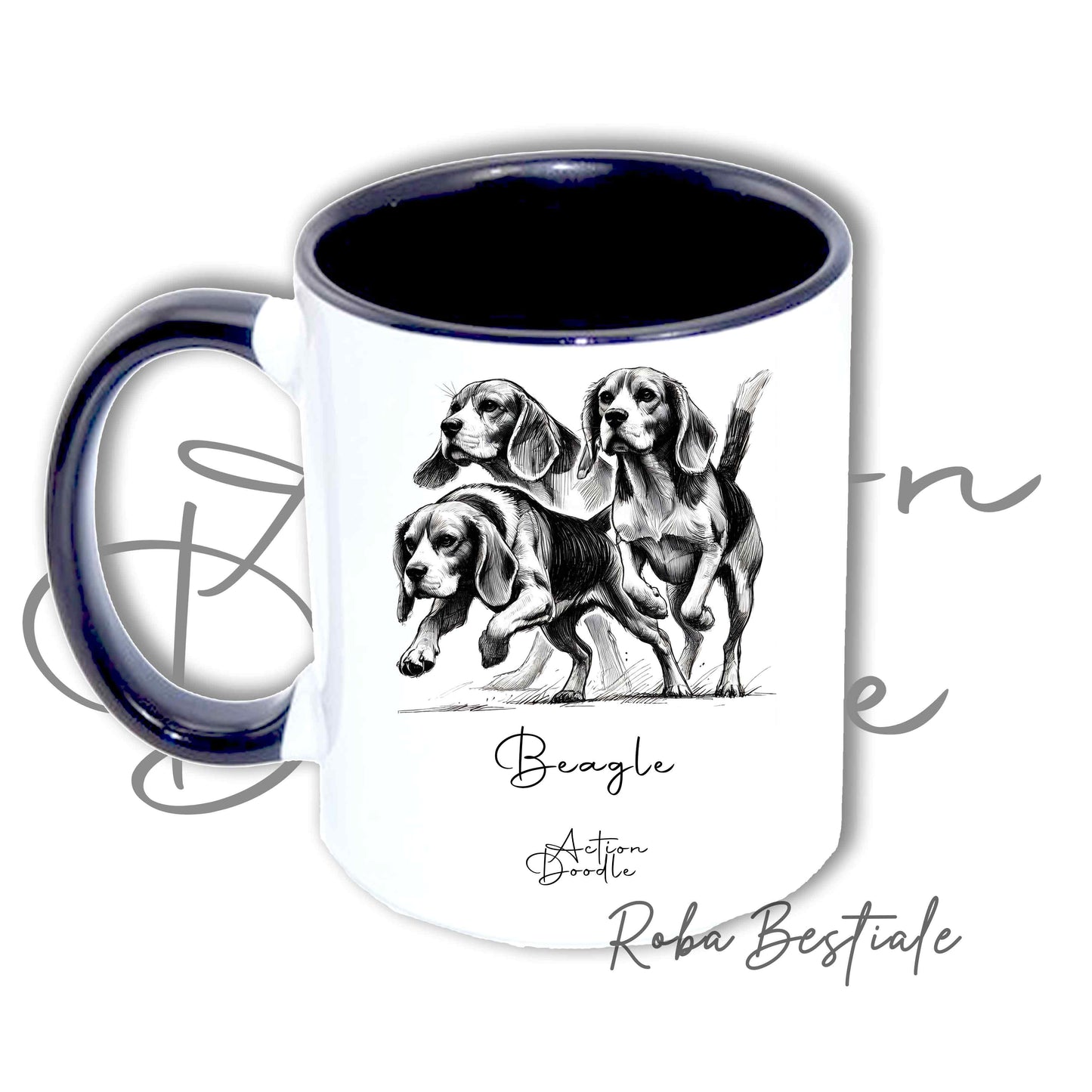DOODLE mug - AMERICAN AKITA