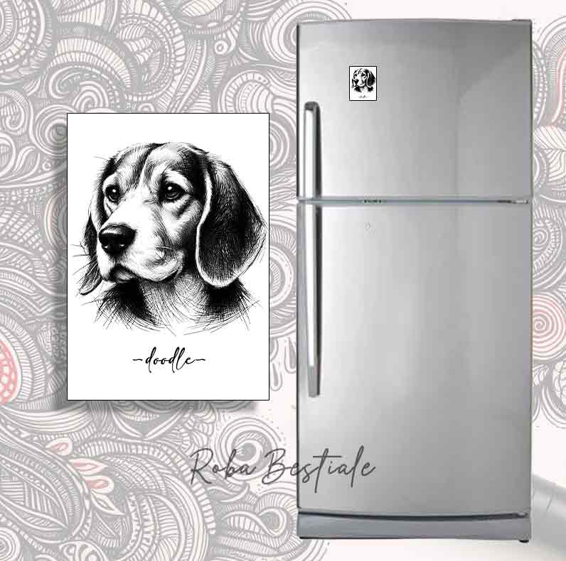 Magnete DOODLE - BEAGLE