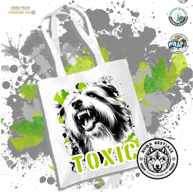 Shopper TOXIC - BEARDED COLLIE