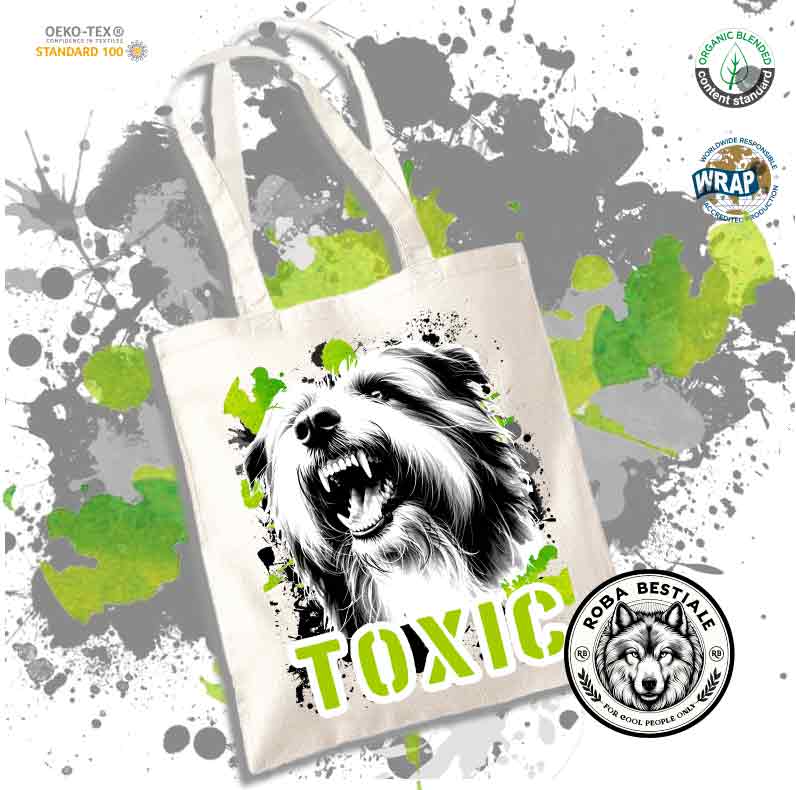 Shopper TOXIC - BEARDED COLLIE