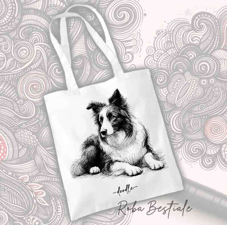Shopper DOODLE - BORDER COLLIE
