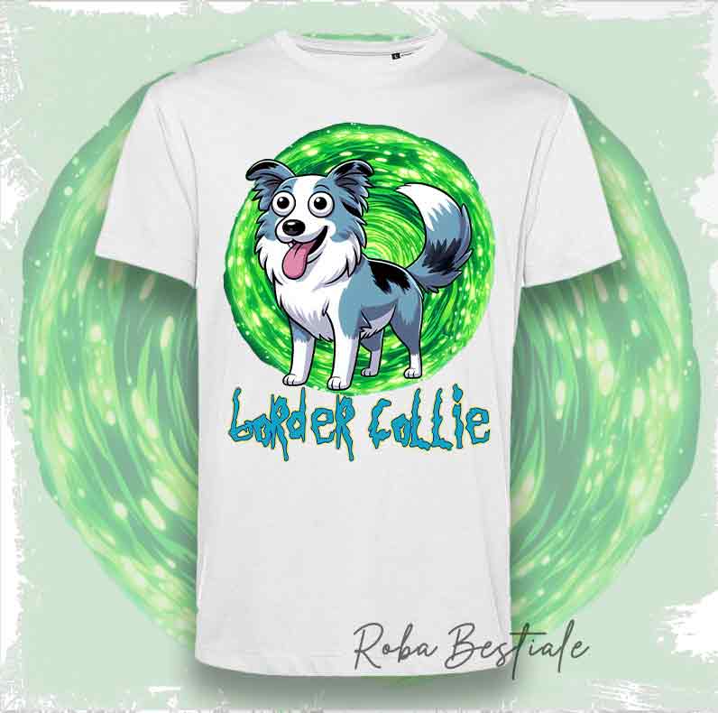 RICK & MORTY - LABRADOR RETRIEVER Chocolate T-Shirt
