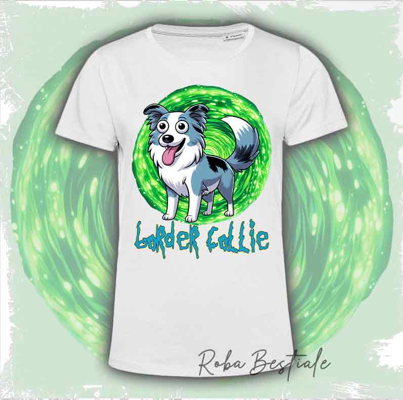 RICK & MORTY - LABRADOR RETRIEVER Chocolate T-Shirt