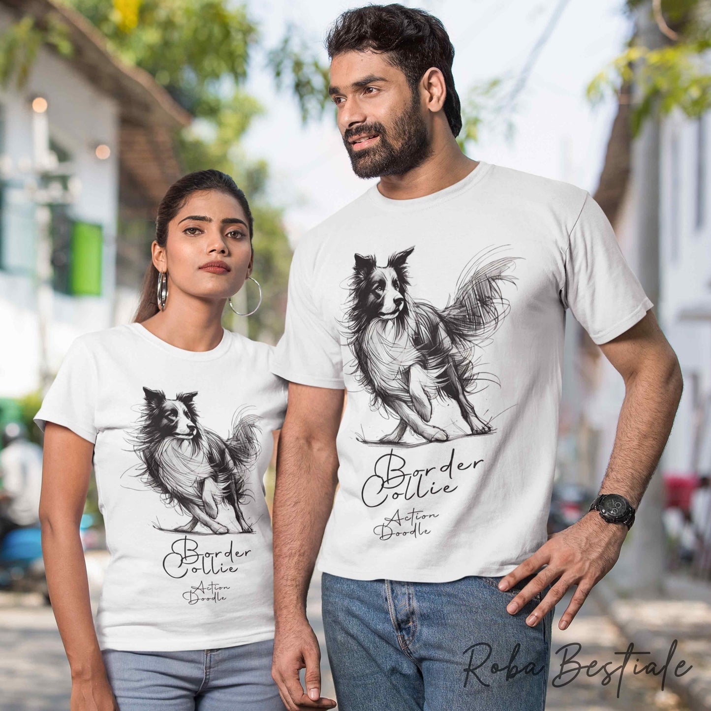 DOODLE T-Shirt - BOSTON TERRIER