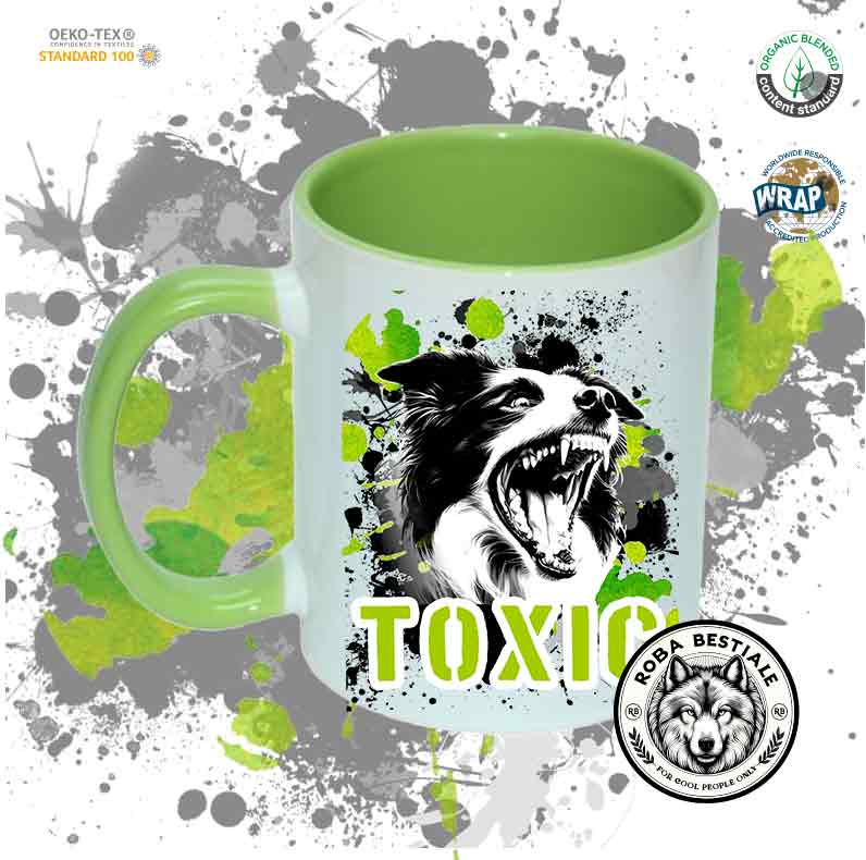 Tazza TOXIC - BORDER COLLIE