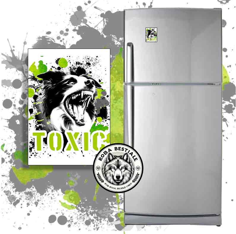 Magnete TOXIC - BORDER COLLIE