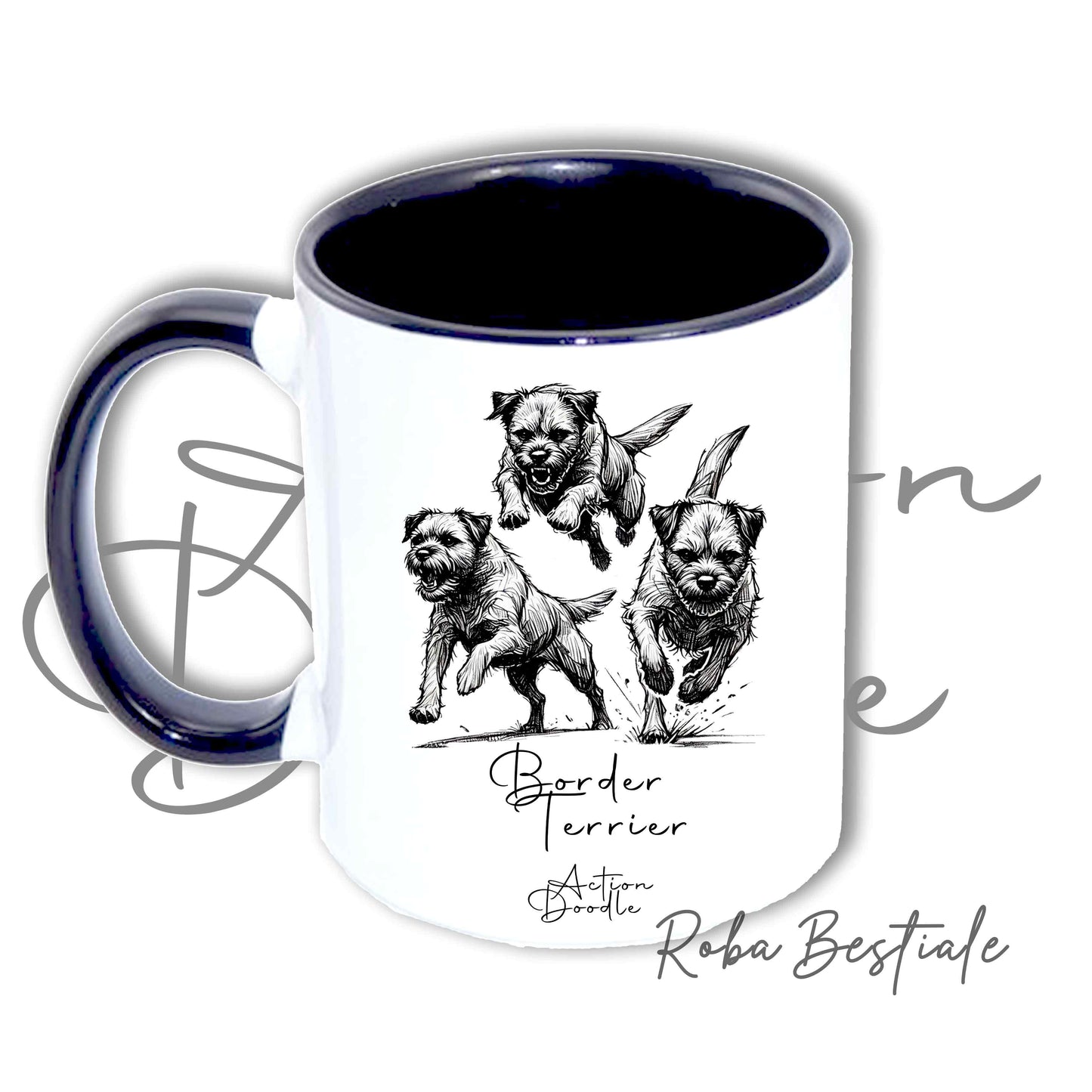 DOODLE mug - AMERICAN AKITA