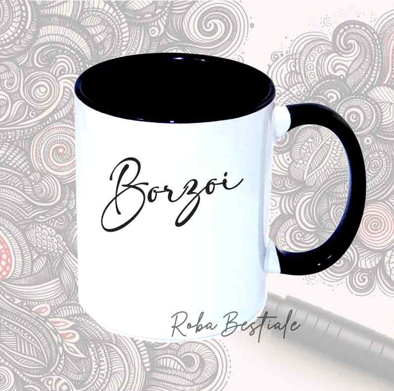 DOODLE mug - BORZOI