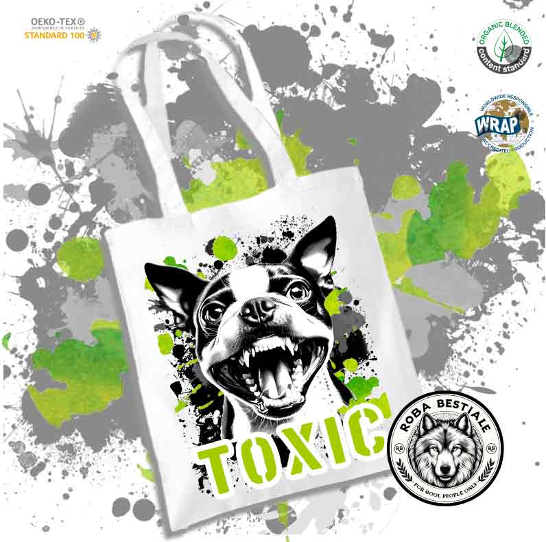 Shopper TOXIC - BOSTON TERRIER