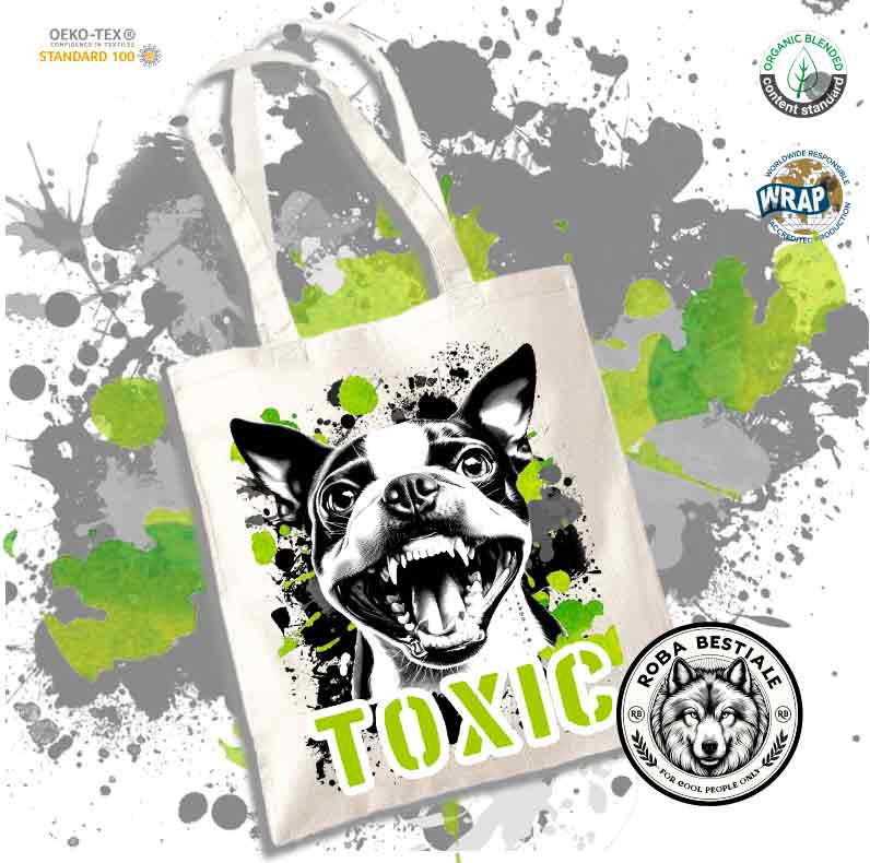 Shopper TOXIC - BOSTON TERRIER