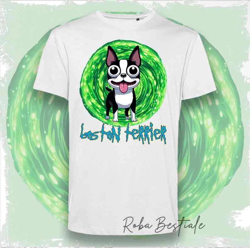 RICK & MORTY - LABRADOR RETRIEVER Chocolate T-Shirt