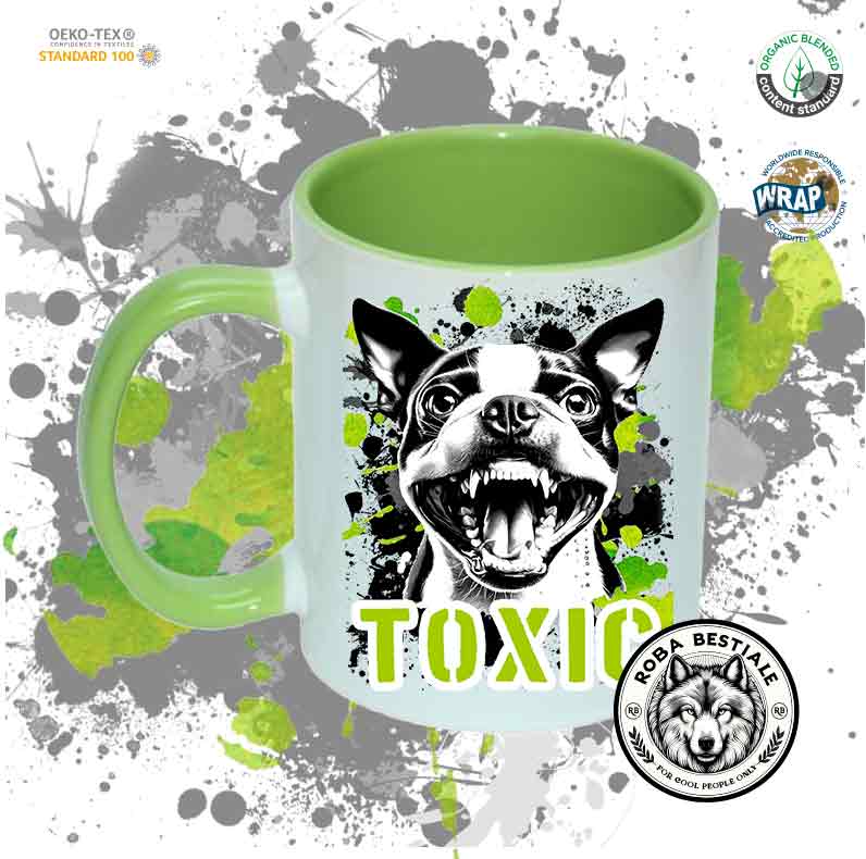 Tazza TOXIC - BOSTON TERRIER