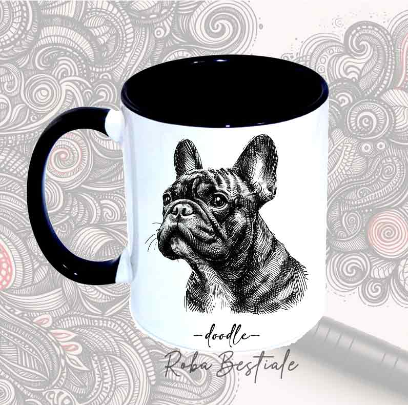 DOODLE Mug - BOULEDOGUE FRANCAIS Bringee