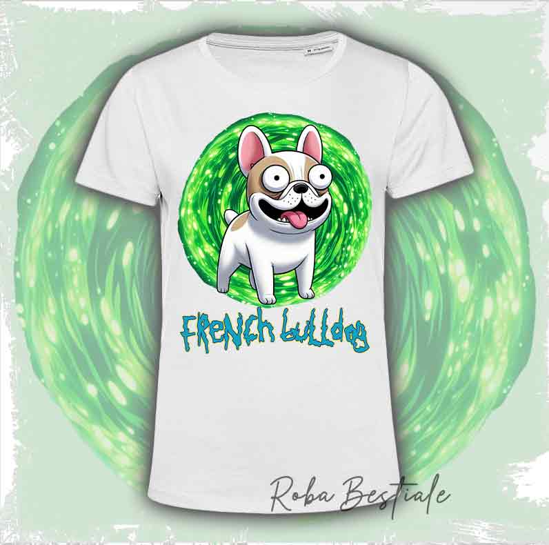 RICK & MORTY - FRENCH BOULEDOG T-Shirt