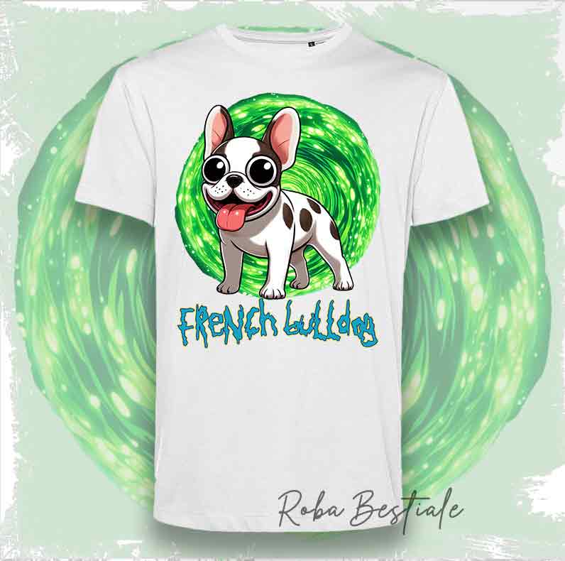 RICK & MORTY - FRENCH BOULEDOG T-Shirt