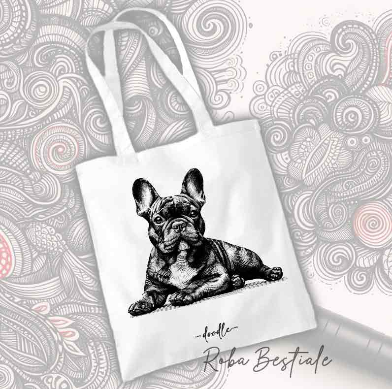 DOODLE Shopper - BOULEDOGUE FRANCAIS Bringee