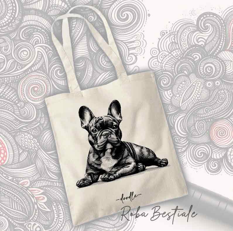 DOODLE Shopper - BOULEDOGUE FRANCAIS Bringee
