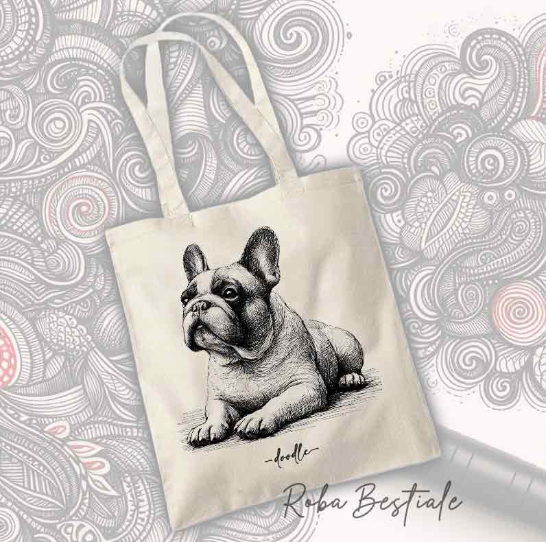 DOODLE Shopper - FRENCH BOULEDOG Caille