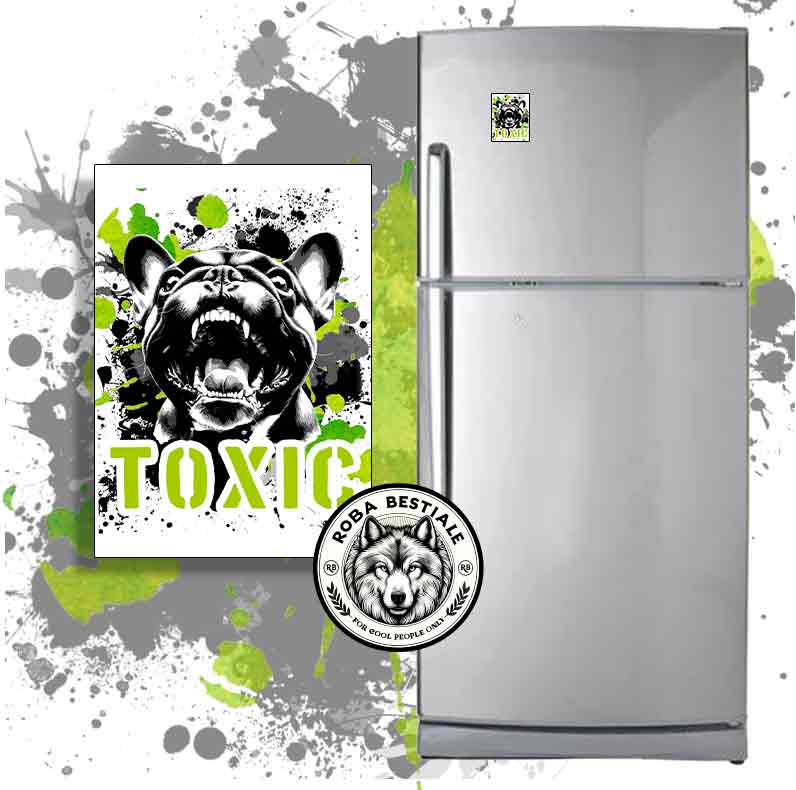 TOXIC magnet - FRENCH BOULEDOG