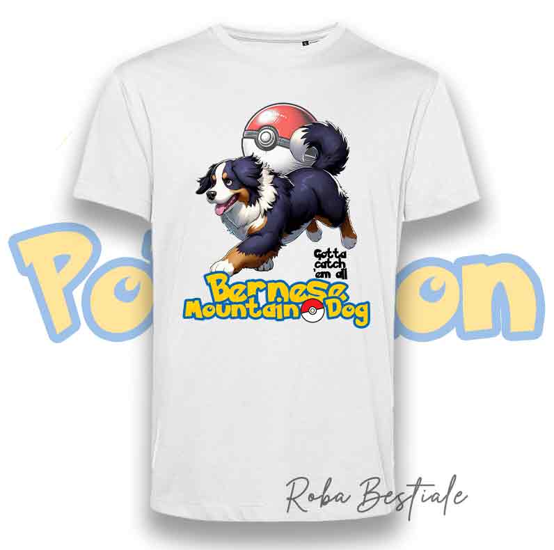 T-Shirt POKEMON - BOVARO DEL BERNESE