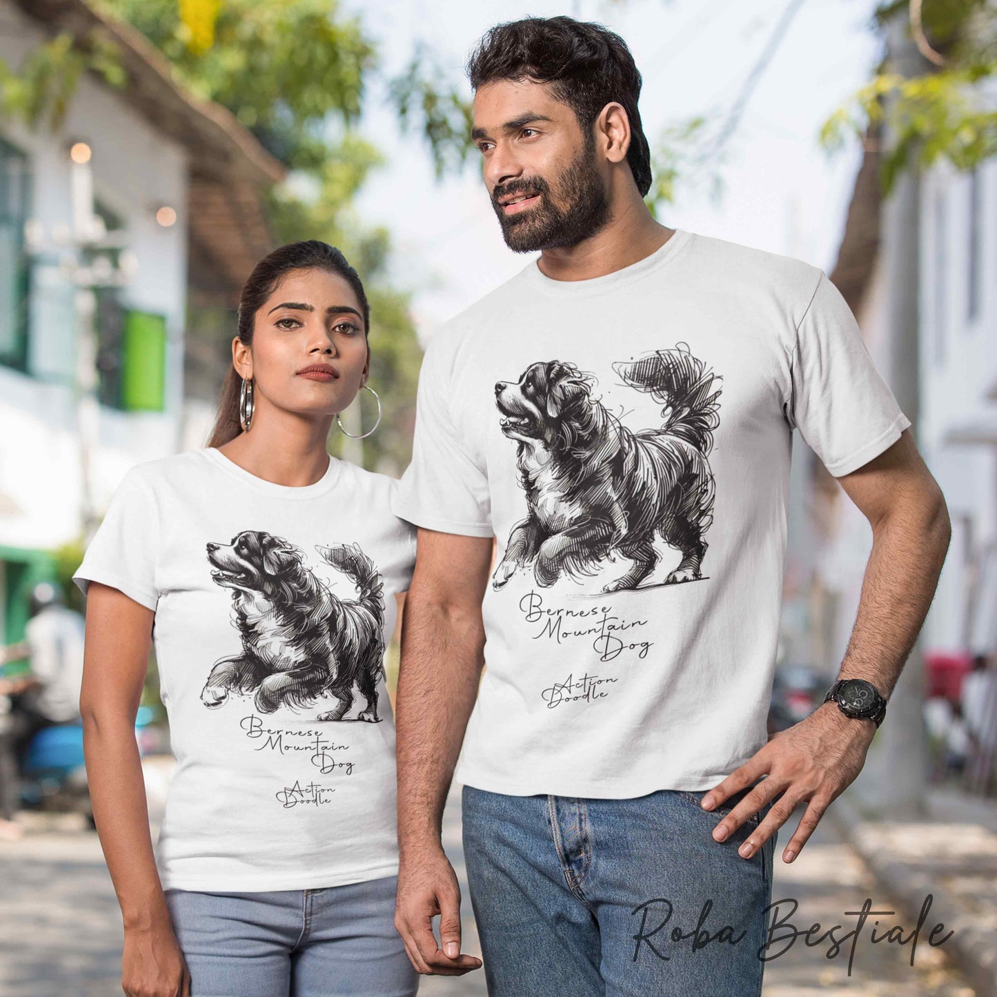 DOODLE T-Shirt - BOSTON TERRIER
