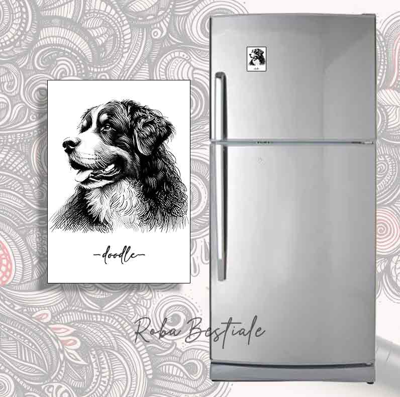 Magnete DOODLE - BOVARO DEL BERNESE