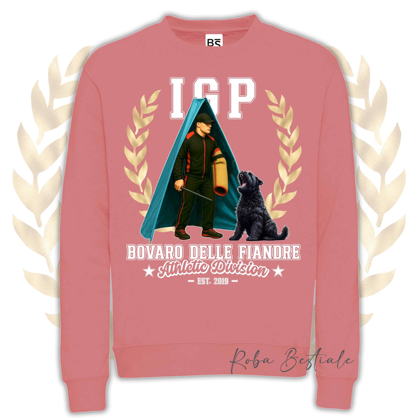INKED SOUL Winter Sweatshirt - BLOODHOUND Red - Crewneck, Unisex, in many colors! - XS to 3XL