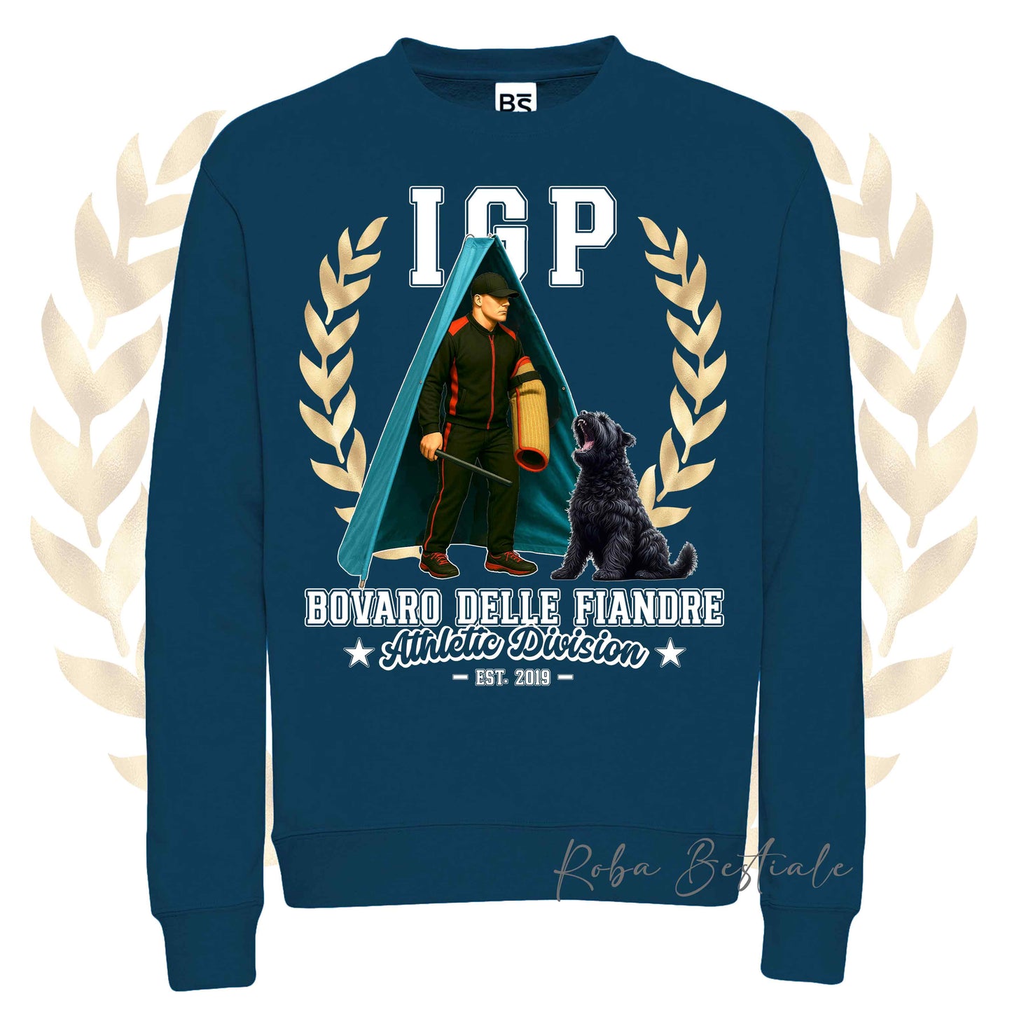 INKED SOUL Winter Sweatshirt - BLOODHOUND Red - Crewneck, Unisex, in many colors! - XS to 3XL