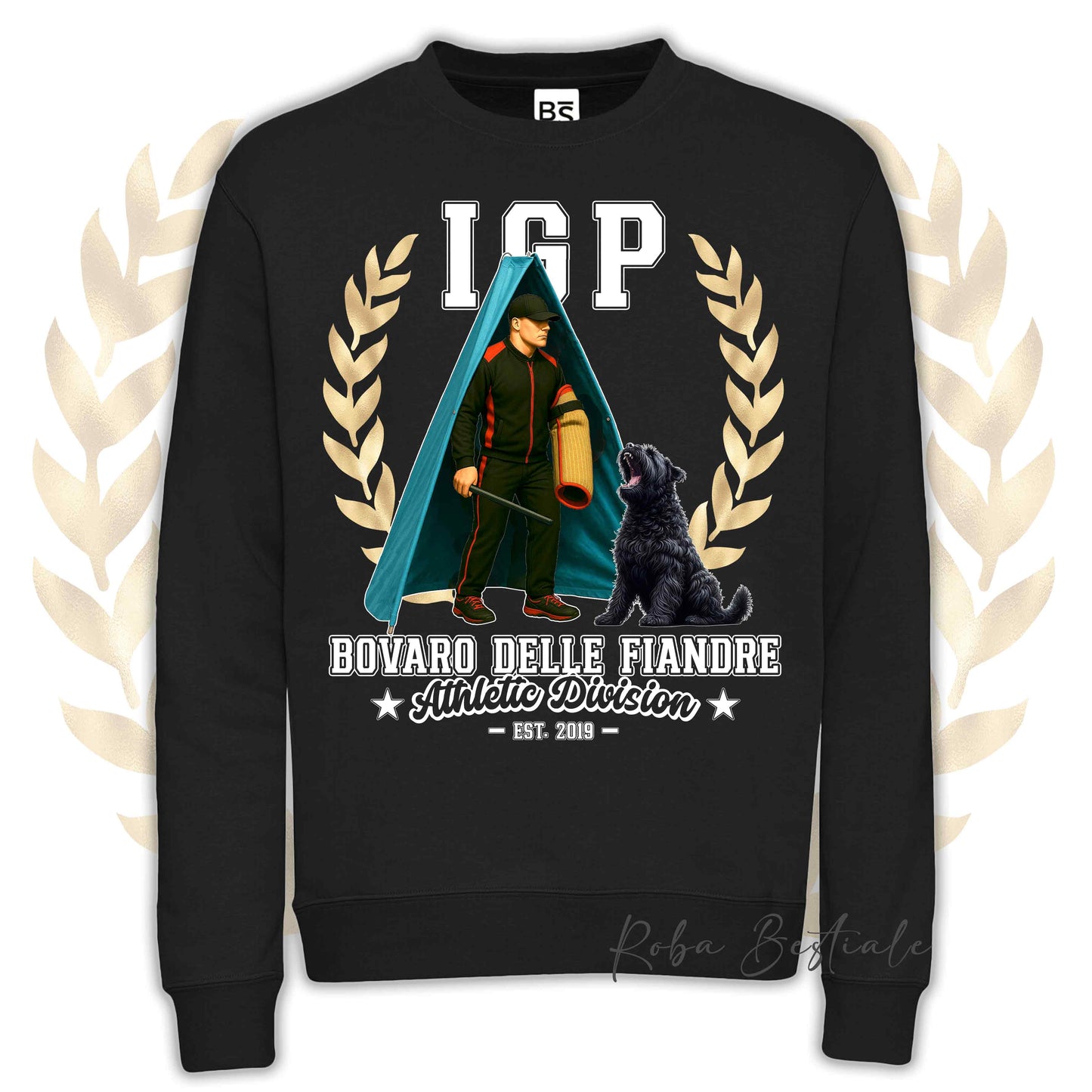 INKED SOUL Winter Sweatshirt - BLOODHOUND Red - Crewneck, Unisex, in many colors! - XS to 3XL