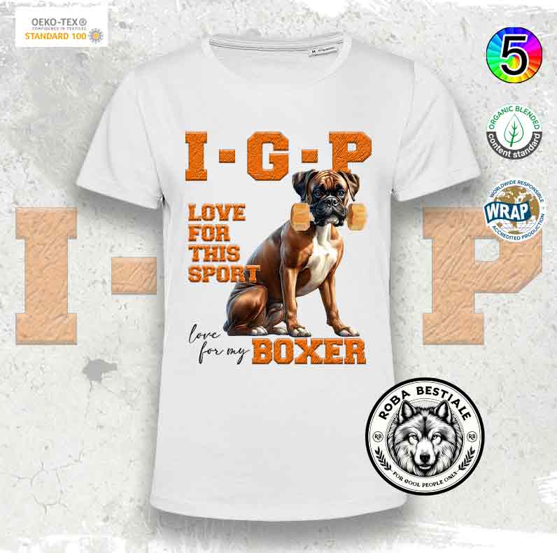 T-Shirt IGP LOVE - BOXER Fulvo