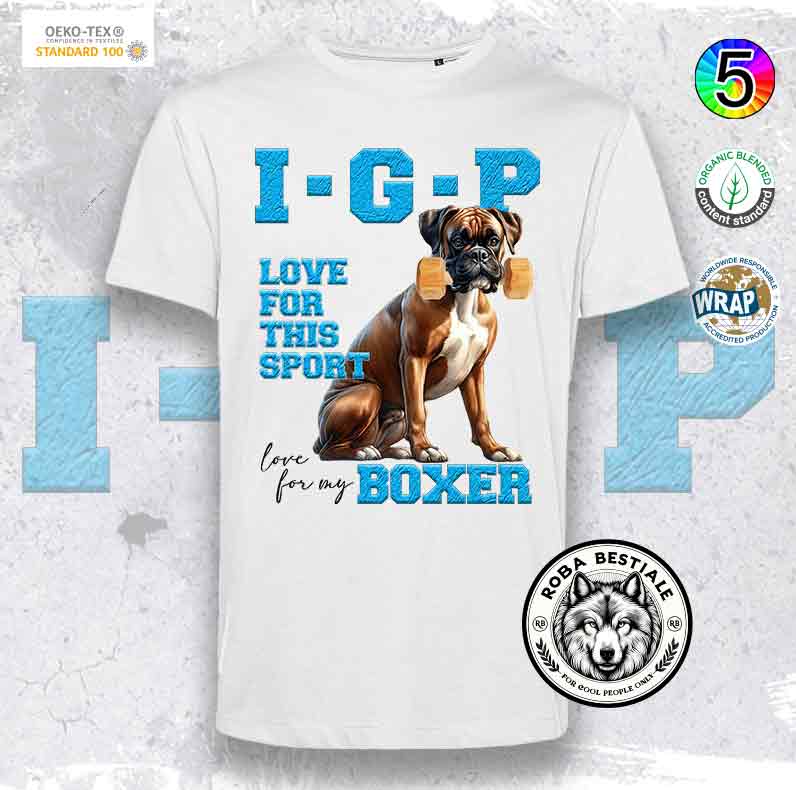 T-Shirt IGP LOVE - BOXER Fulvo