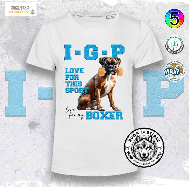 T-Shirt IGP LOVE - BOXER Fulvo