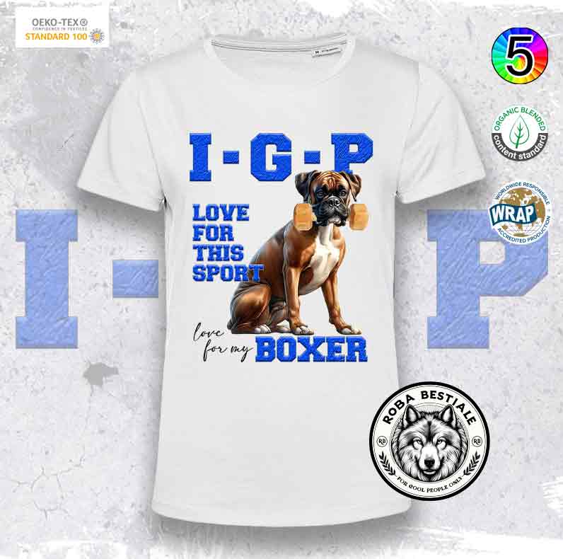T-Shirt IGP LOVE - BOXER Fulvo