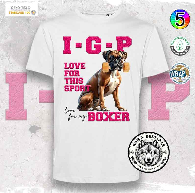 T-Shirt IGP LOVE - BOXER Fulvo