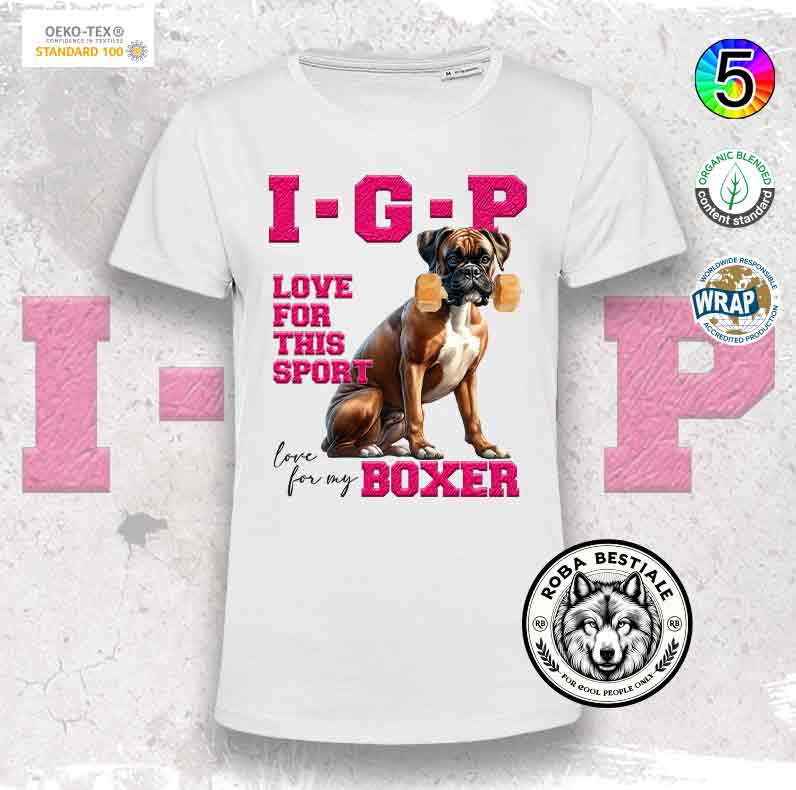 T-Shirt IGP LOVE - BOXER Fulvo