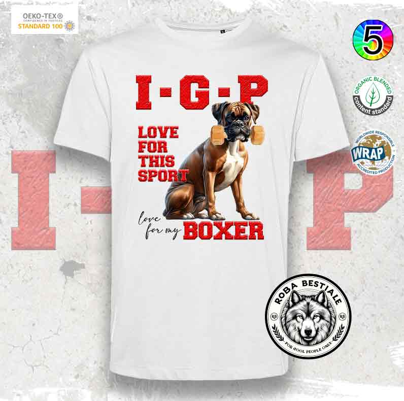 T-Shirt IGP LOVE - BOXER Fulvo