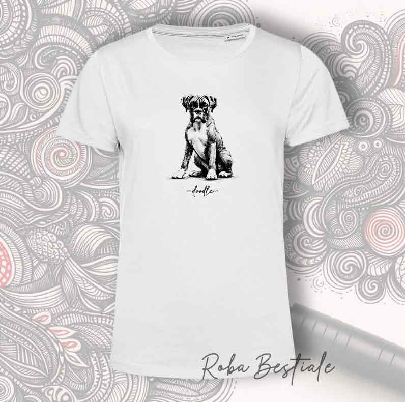 T-Shirt DOODLE - BOXER Fulvo