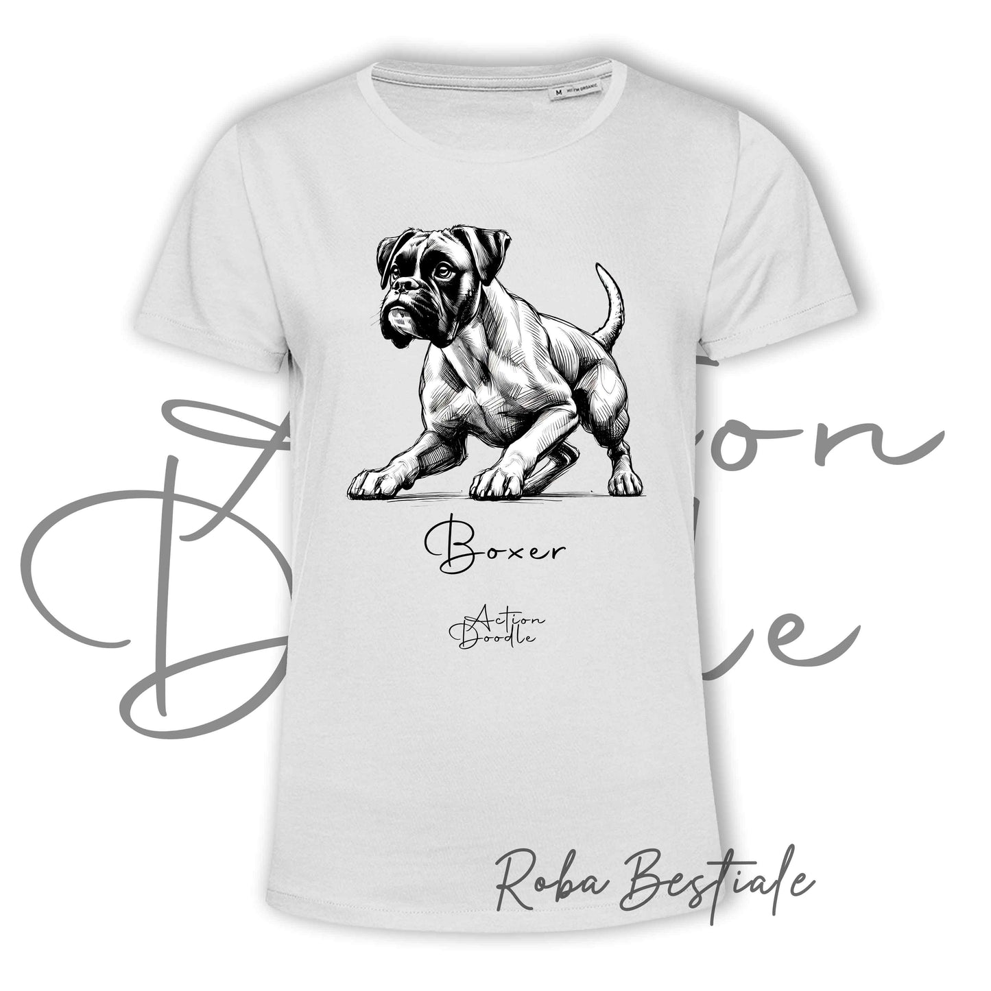 DOODLE T-Shirt - BOSTON TERRIER