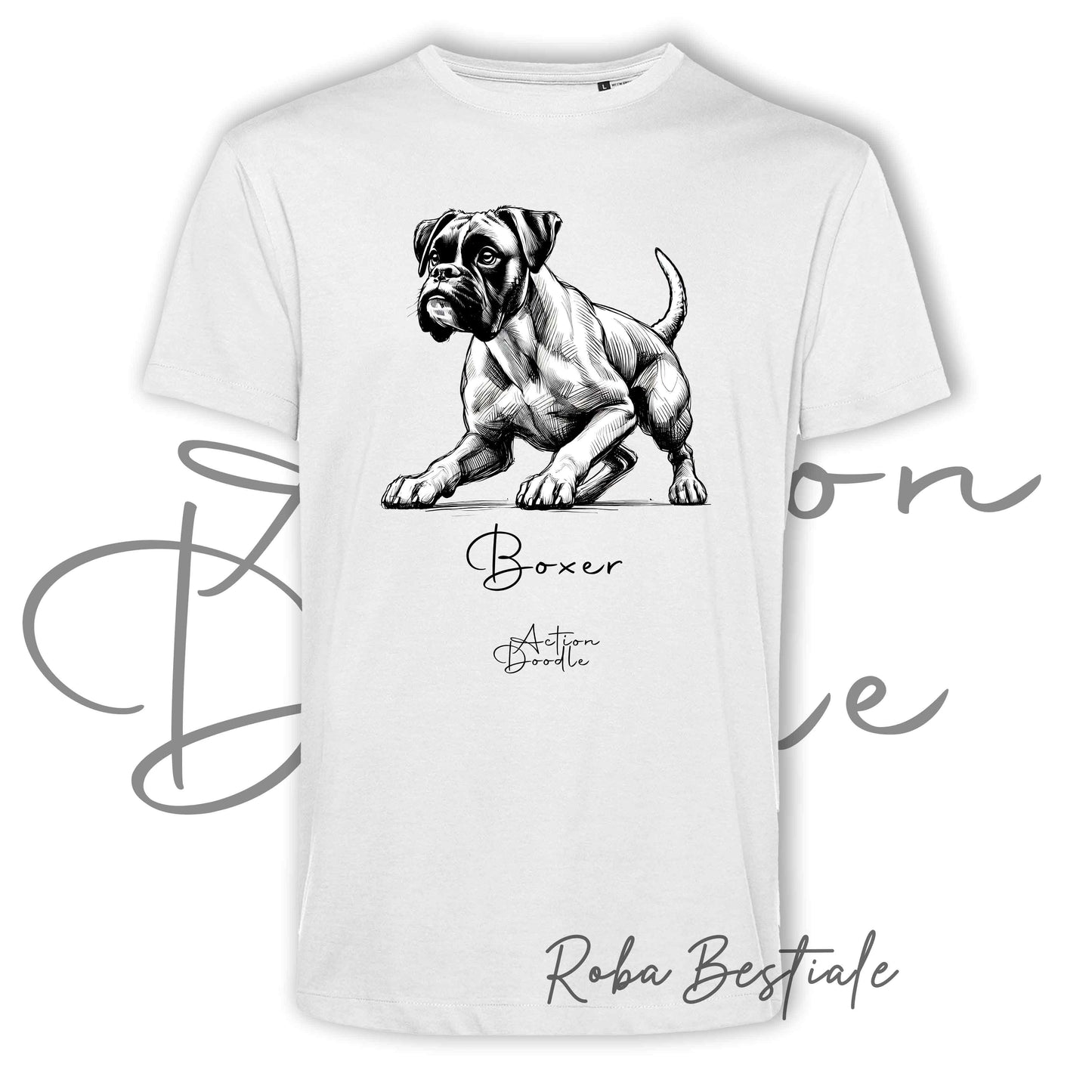 DOODLE T-Shirt - BOSTON TERRIER