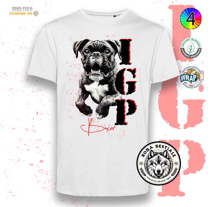 T-Shirt IGP 3 - BOXER Tigrato
