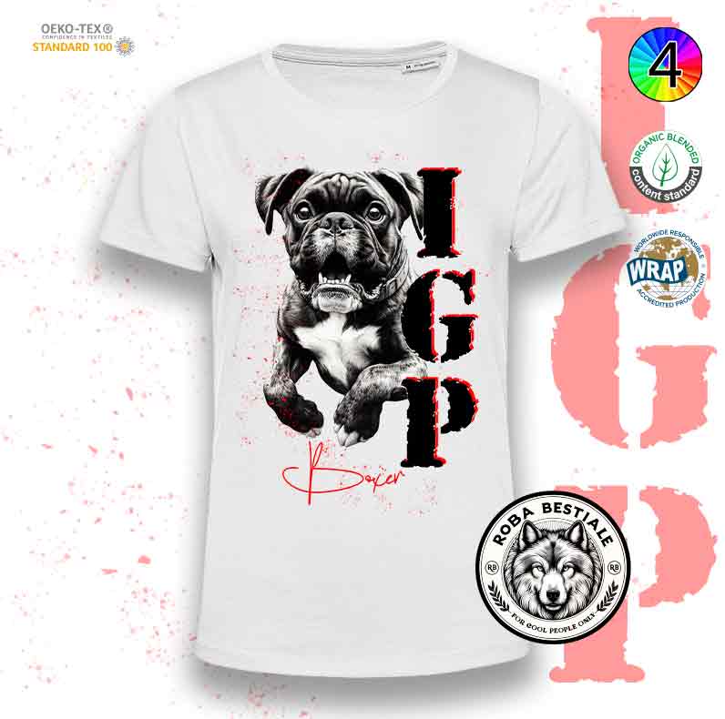 T-Shirt IGP 3 - BOXER Tigrato