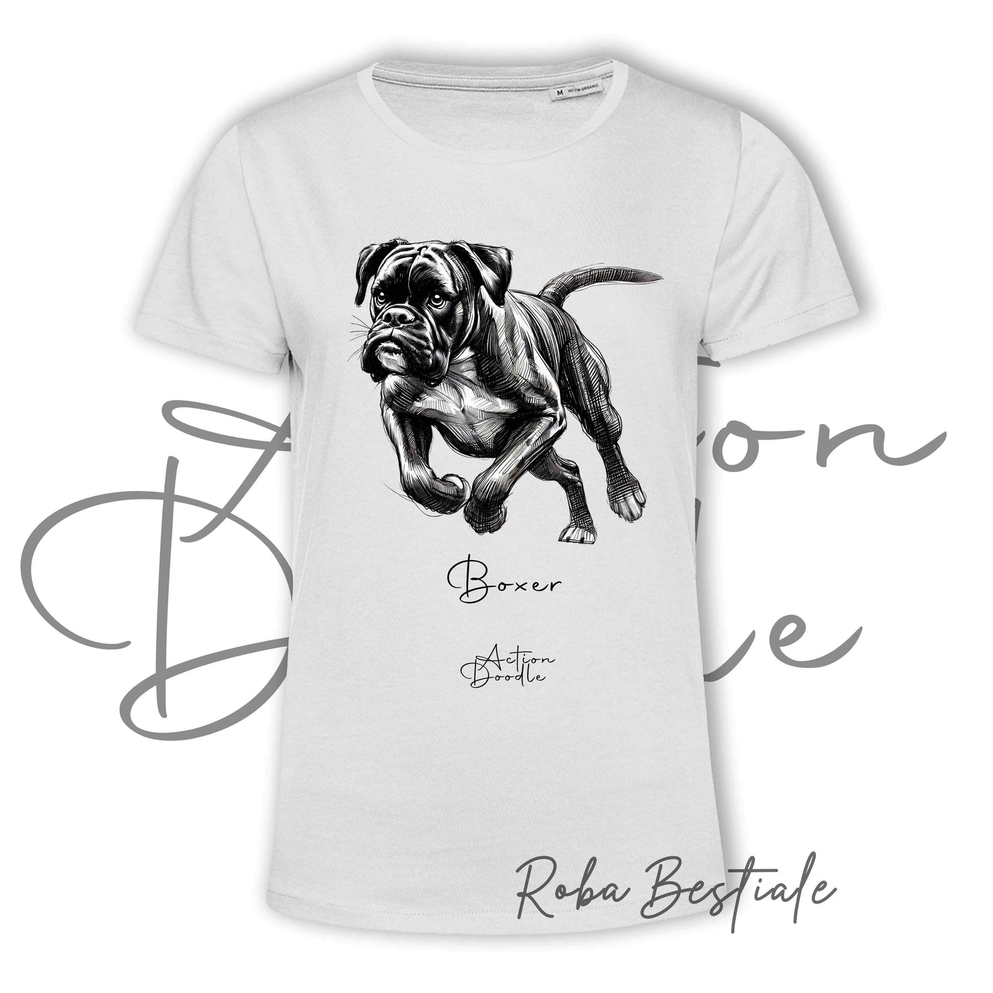 DOODLE T-Shirt - BOSTON TERRIER