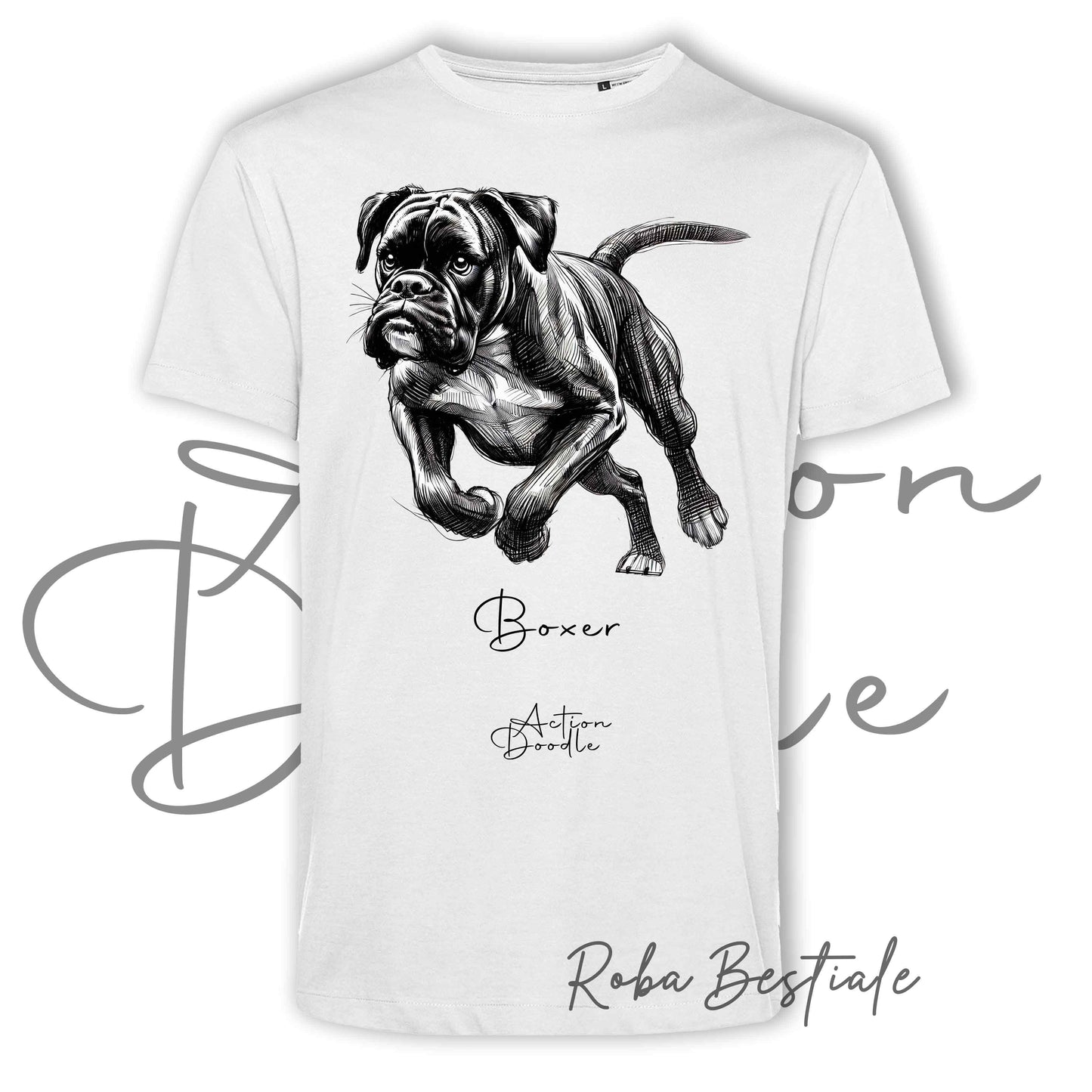 DOODLE T-Shirt - BOSTON TERRIER