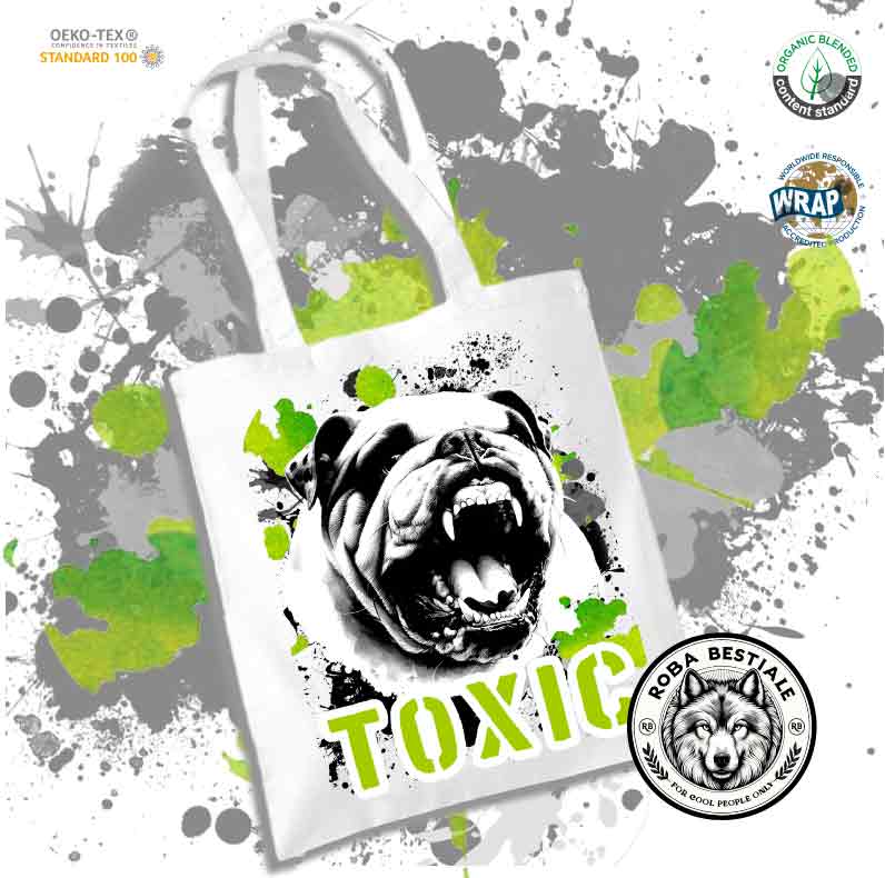 Shopper TOXIC - BULLDOG INGLESE