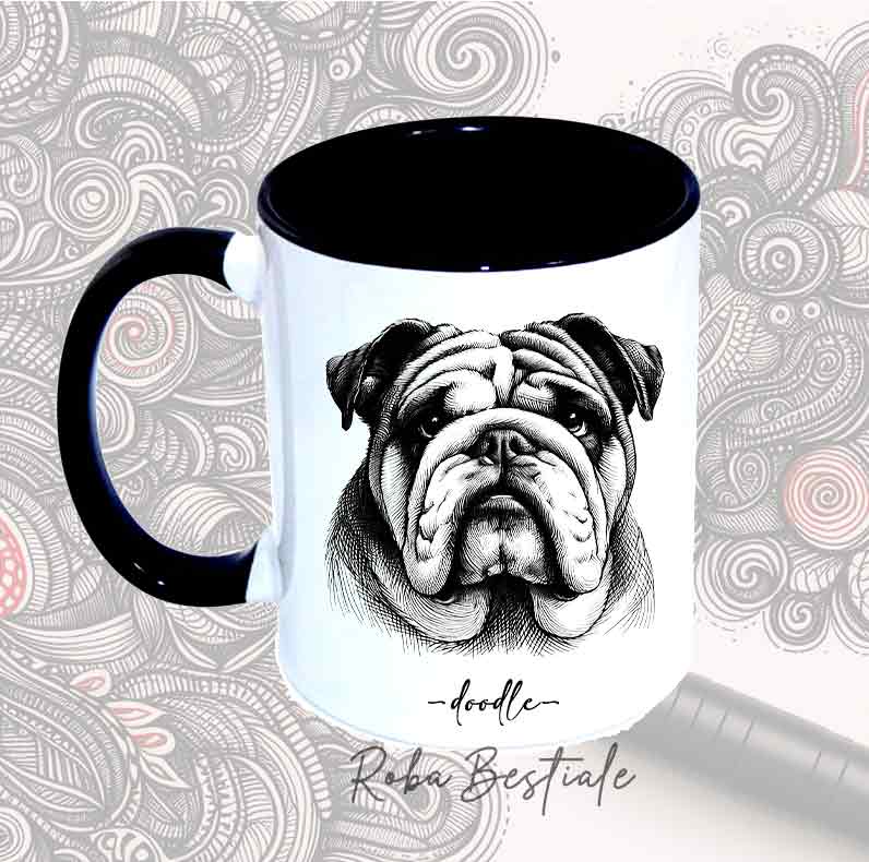 Tazza DOODLE - BULLDOG INGLESE