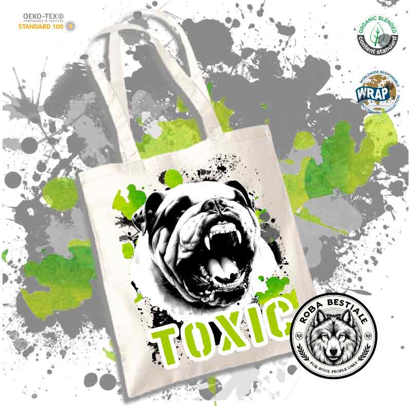 Shopper TOXIC - BULLDOG INGLESE