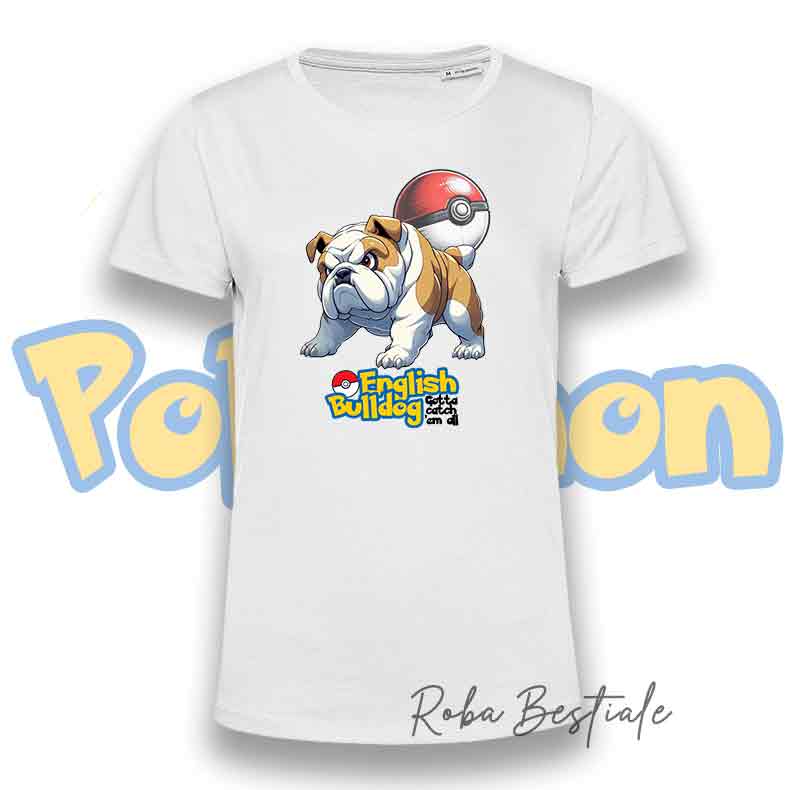 POKEMON T-Shirt - ENGLISH BULLDOG
